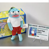 Bikini Bottom Buddies Whimsical Plush Series Cool Fish